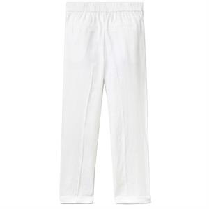 Benetton Cropped Linen Trousers